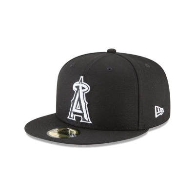 Los Angeles Angels Gorra | New Era MLB Basic 59fifty Fitted Cap Mexico - Negros